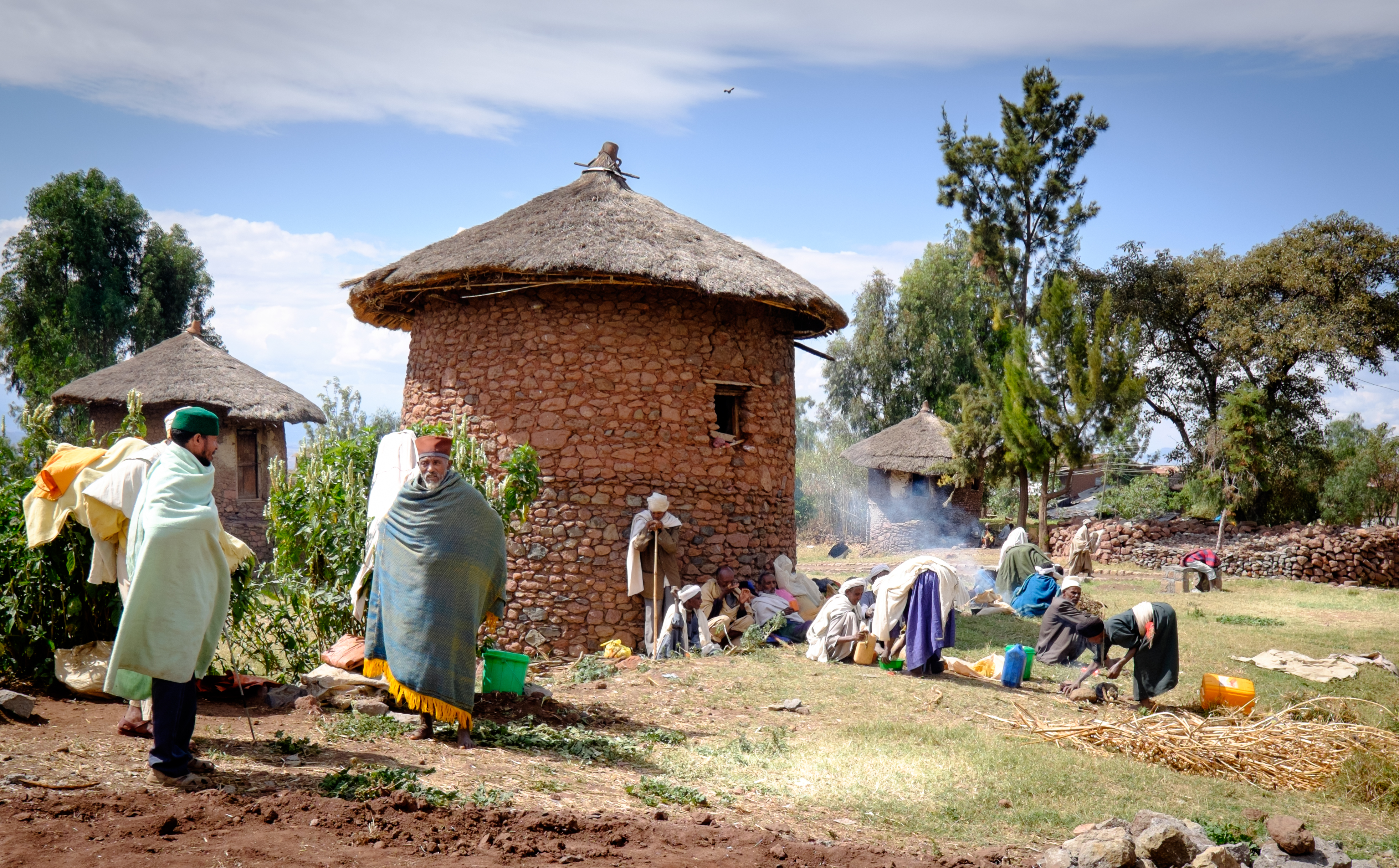 Viata la un sat din Ethiopia
