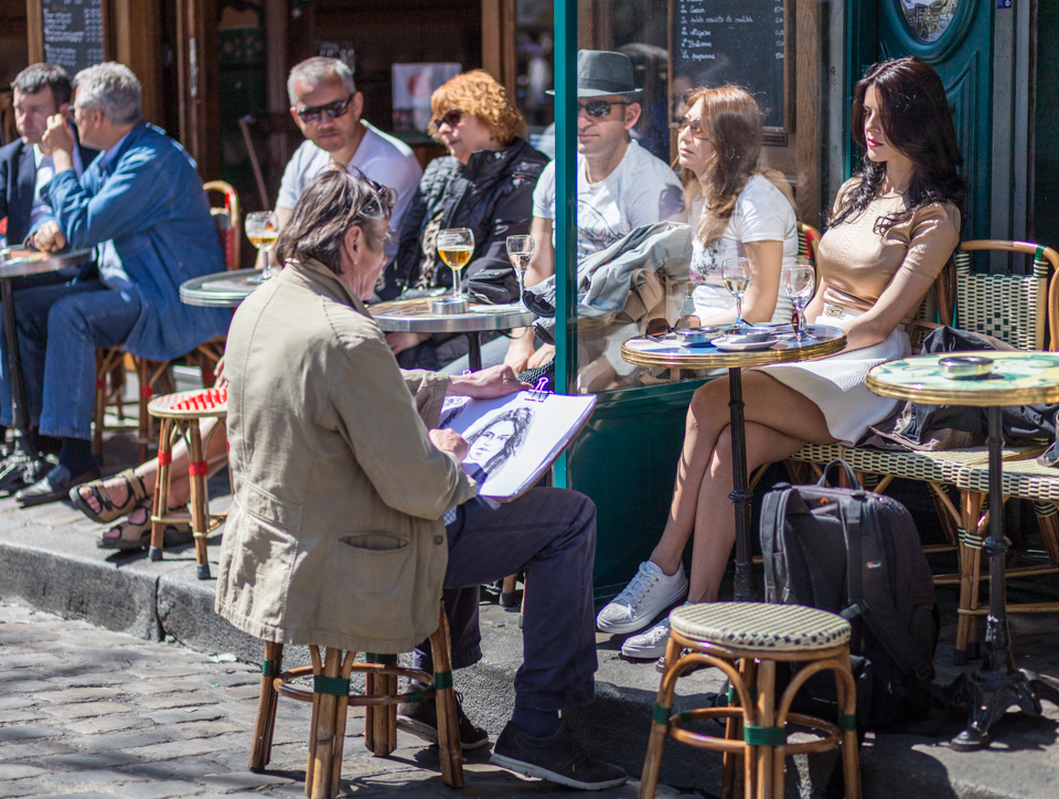 Paris. Portret in Montmartre