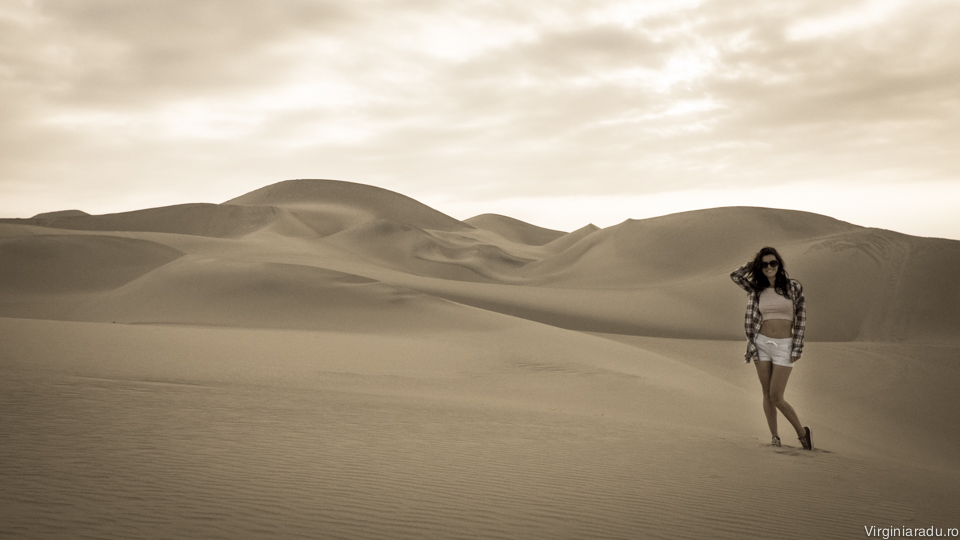 Peru. Desertul din Paracas