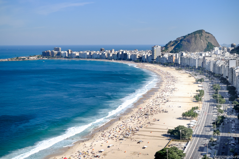 Brazilia. Copacabana, Rio de Janeiro